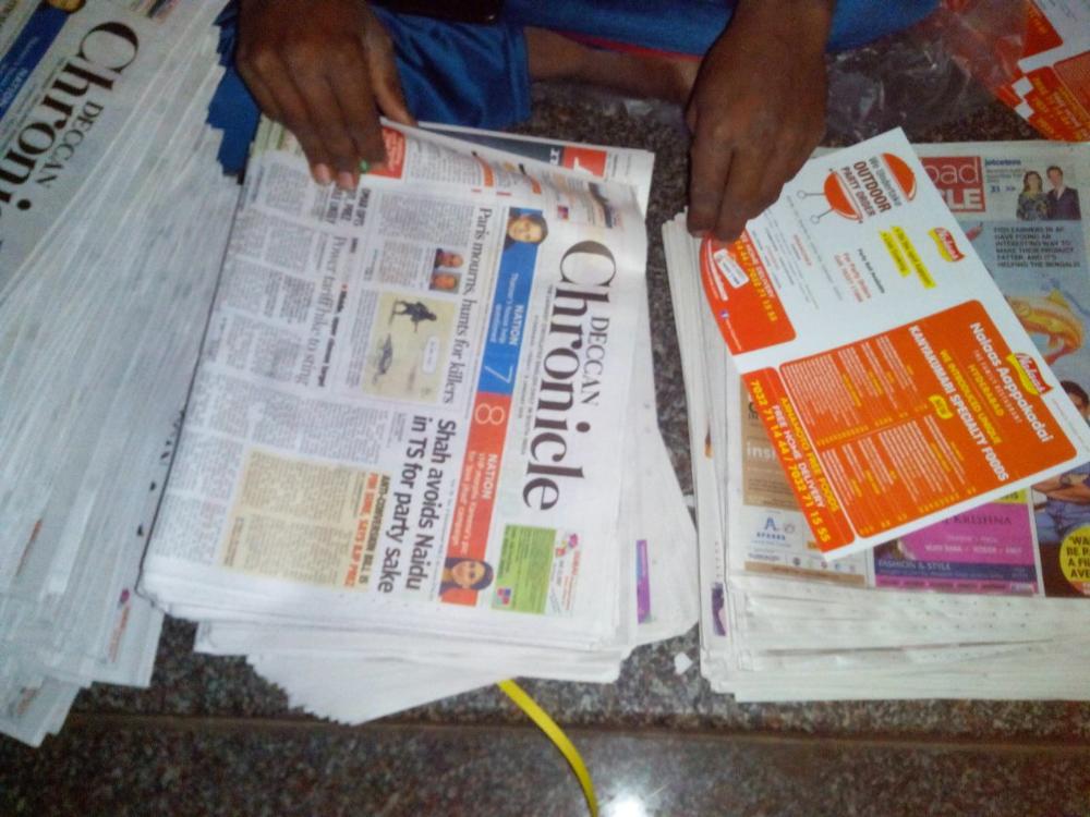 pamphlet insertion in jubilee hills